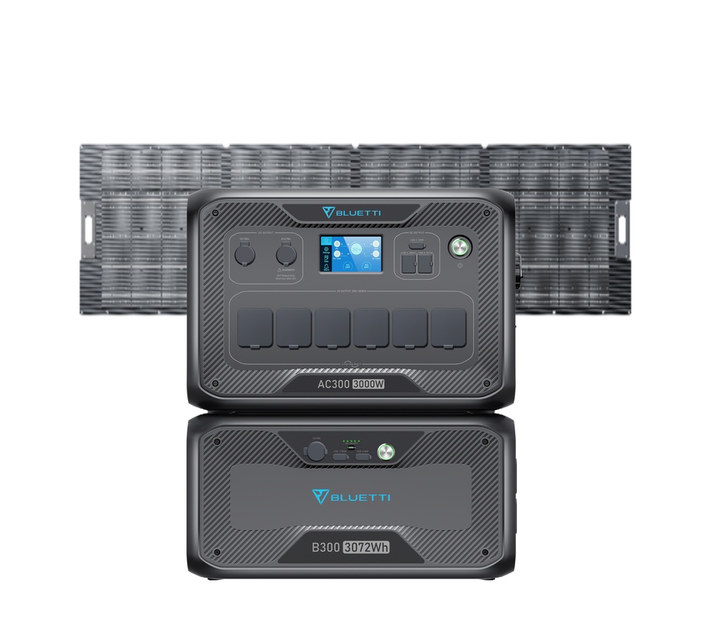 BLUETTI AC300 + B300 | Reserva de Bateria Doméstica