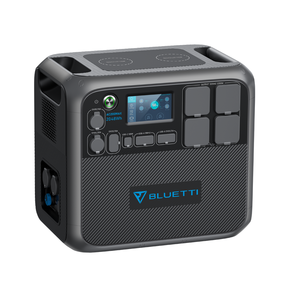BLUETTI AC200MAX Central Elétrica Expansível | 2.200 W 2.048 Wh