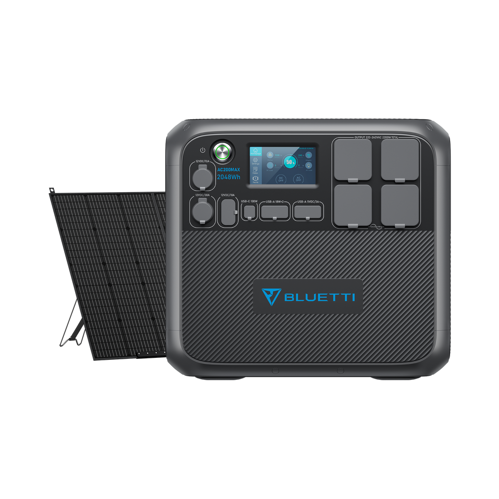 BLUETTI AC200MAX Central Elétrica Expansível | 2.200 W 2.048 Wh