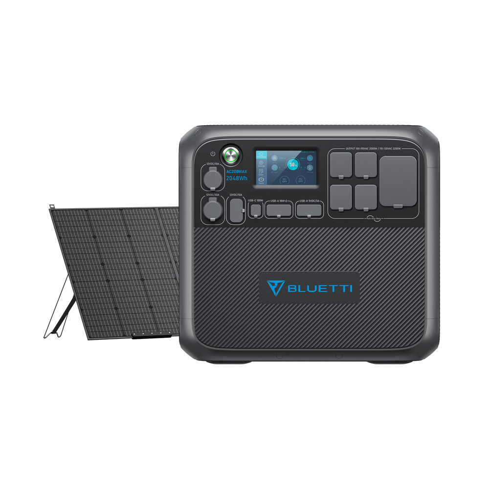 BLUETTI AC200MAX Central Elétrica Expansível | 2.200 W 2.048 Wh