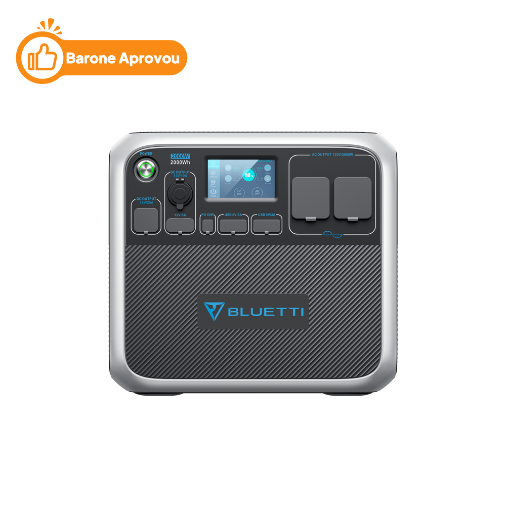 BLUETTI AC200P Estação de Energia Portátil | 2.000 W 2.000 Wh