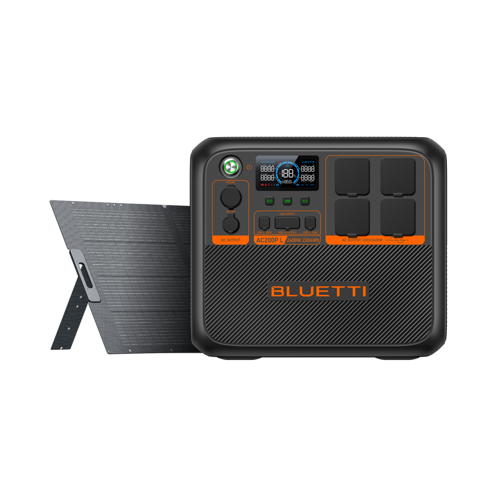 BLUETTI AC200PL Central Elétrica Expansível | 2.400 W 2.304 Wh