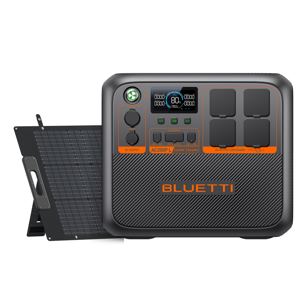 BLUETTI AC200PL Central Elétrica Expansível | 2.400 W 2.304 Wh
