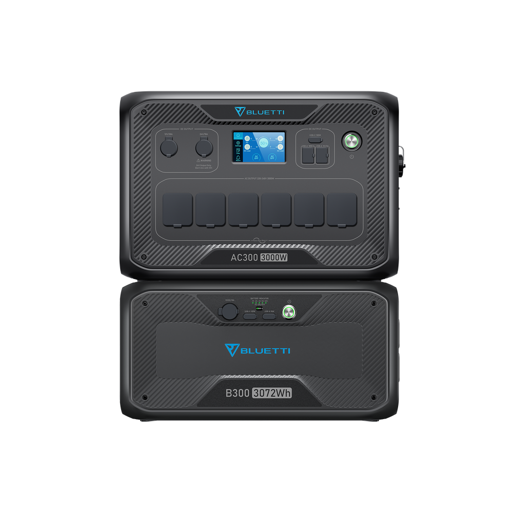 BLUETTI AC300 + B300 | Reserva de Bateria Doméstica
