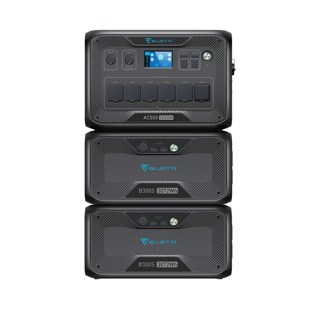 BLUETTI AC500 + B300S | Reserva de Bateria Doméstica