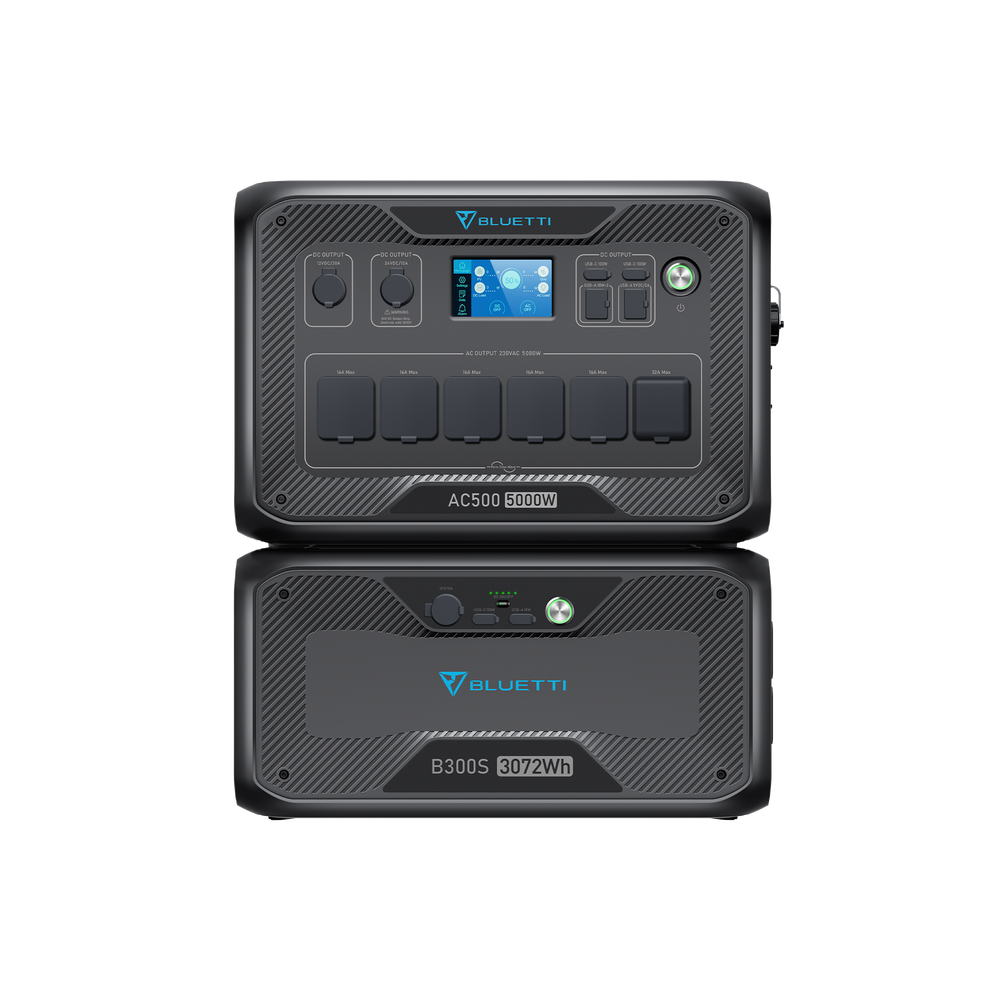 BLUETTI AC500 + B300S | Reserva de Bateria Doméstica