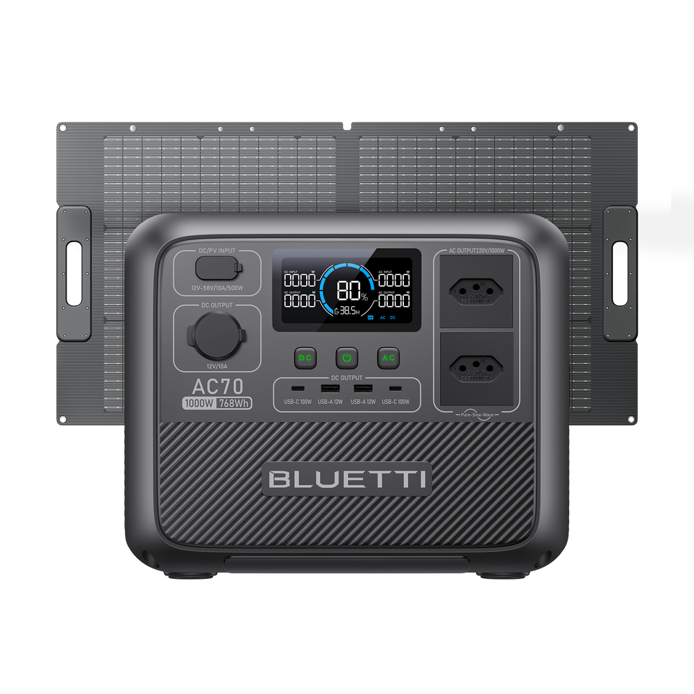 BLUETTI AC60 Estação de Energia Portátil | 600 W 403 Wh