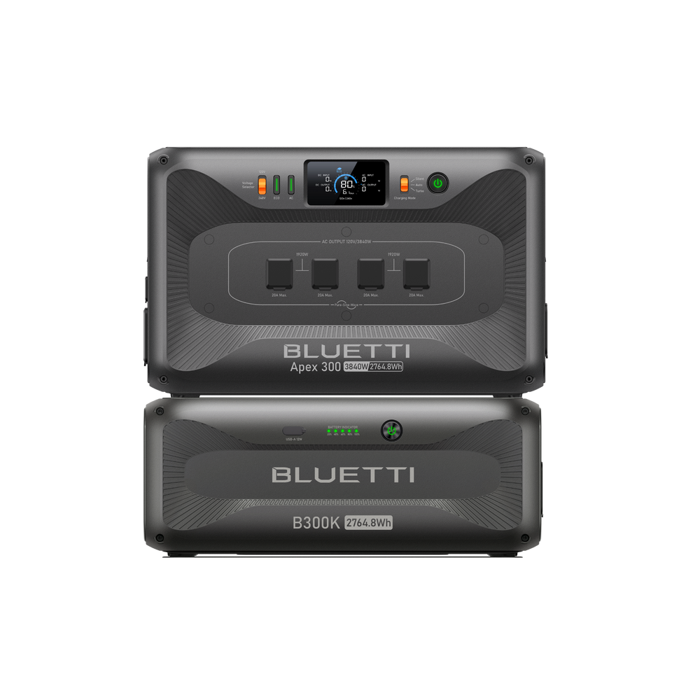 BLUETTI Apex 300 Estação de Energia Versátil | 3.840 W 2.764,8 Wh