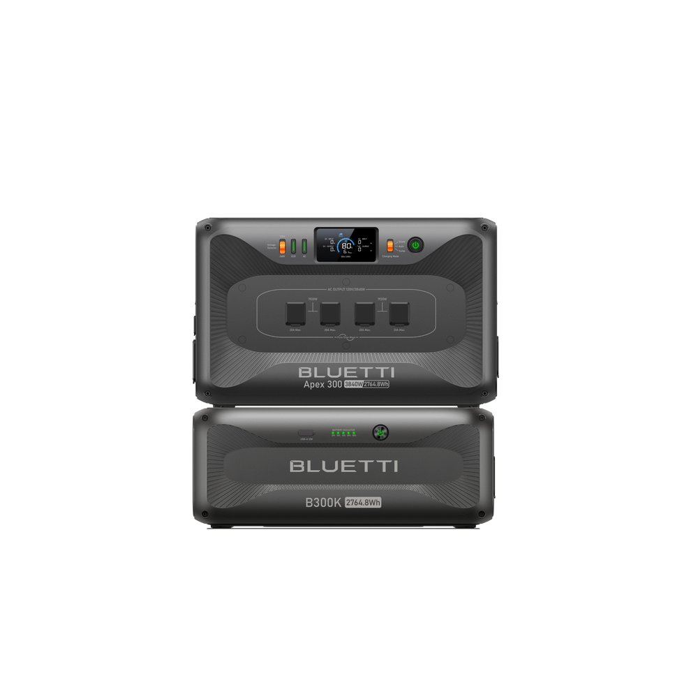 BLUETTI Apex 300 Estação de Energia Versátil | 3.840 W 2.764,8 Wh