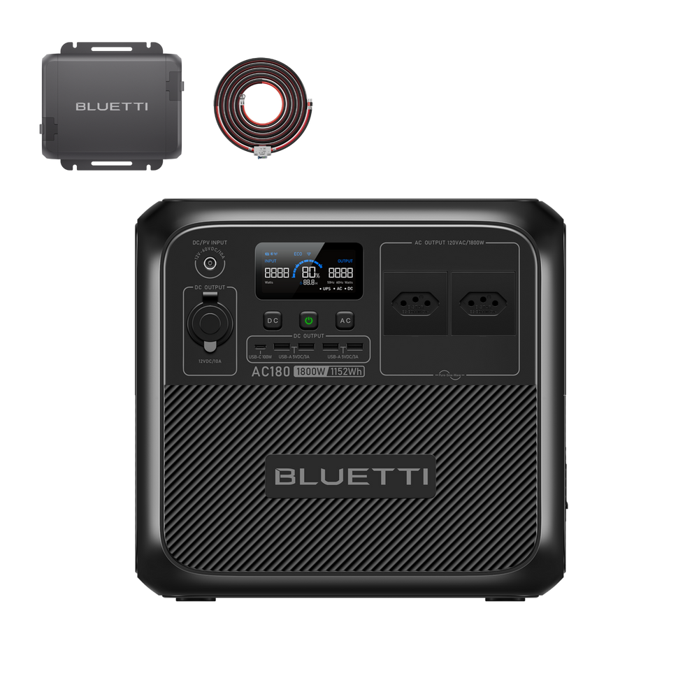 BLUETTI Charger 1: Carregue a estação de energia portátil enquanto dirige