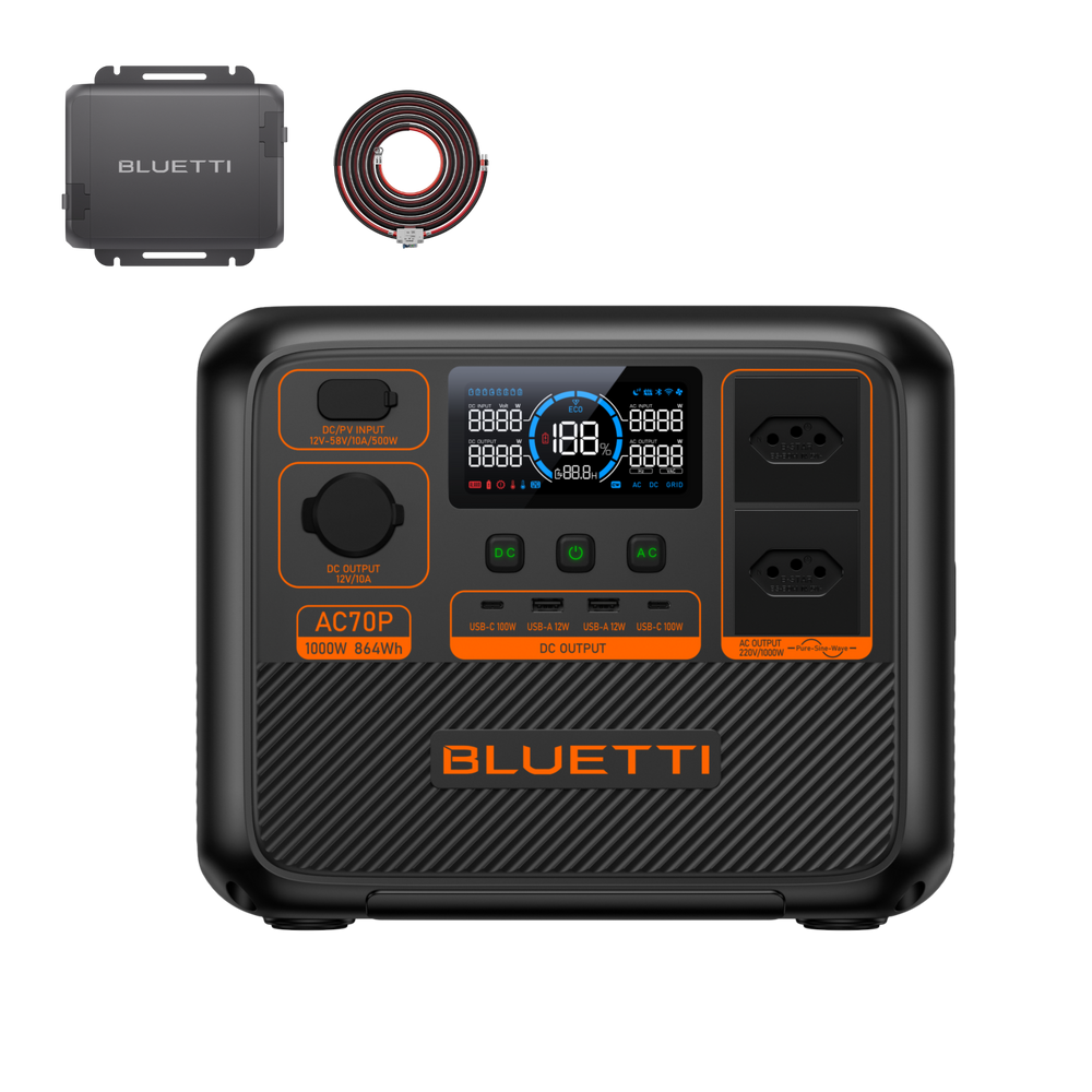 BLUETTI Charger 1: Carregue a estação de energia portátil enquanto dirige