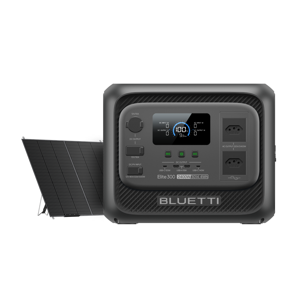 BLUETTI Elite 300 Estação de Energia Portátil | 2.400W 3.014,4Wh