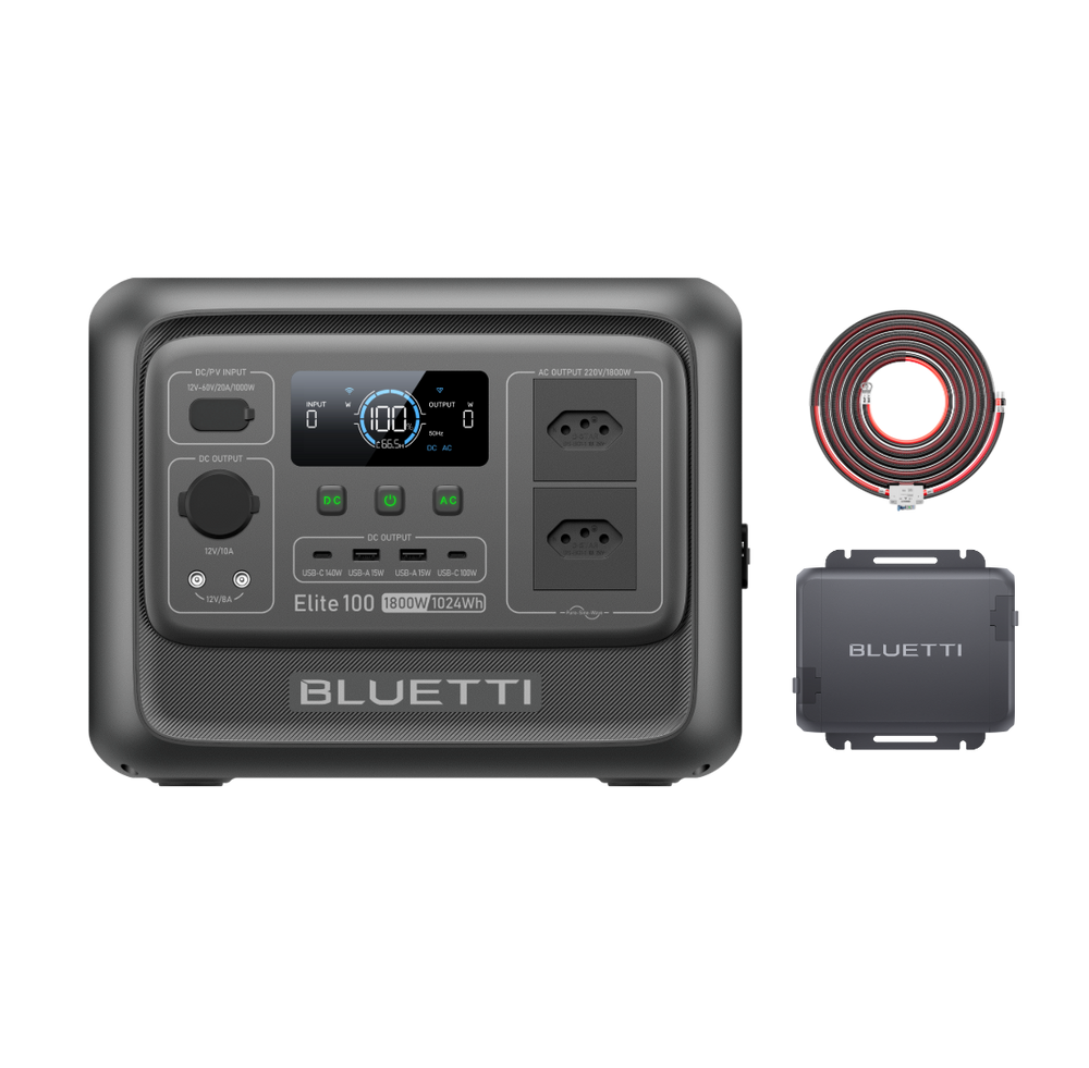 BLUETTI Charger 1: Carregue a estação de energia portátil enquanto dirige