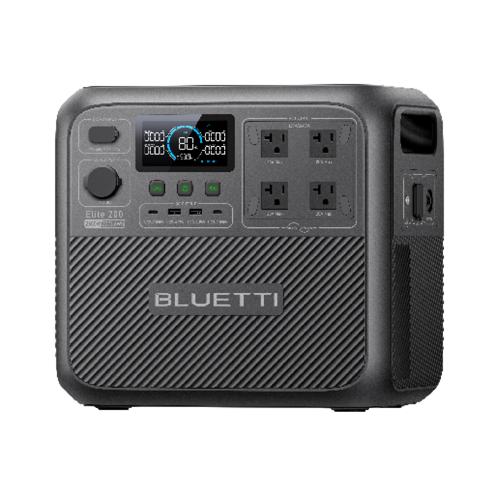 BLUETTI Elite 200 V2 Estação de Energia Portátil | 2.600 W 2.073,6 Wh