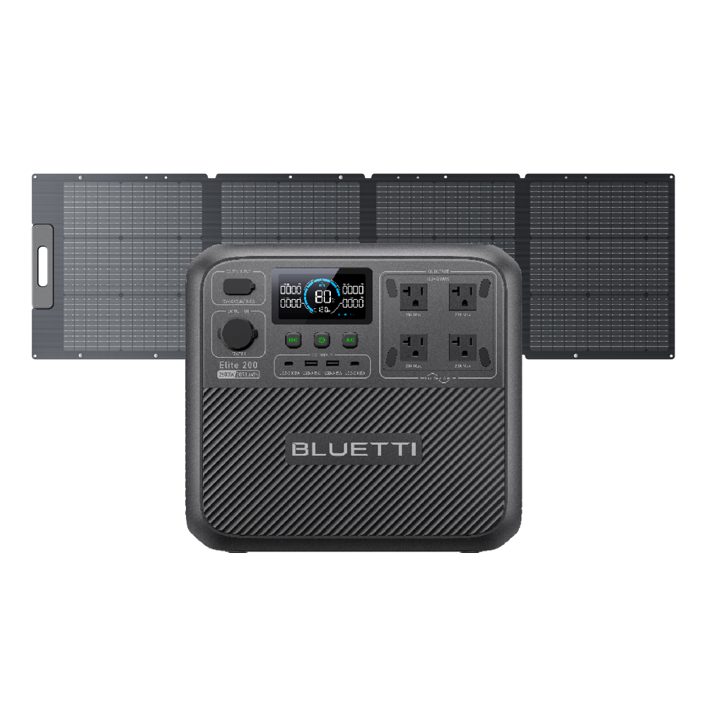 BLUETTI Elite 200 V2 Estação de Energia Portátil | 2.600 W 2.073,6 Wh
