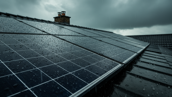 Os painéis solares funcionam em dias nublados, chuvosos ou no inverno?