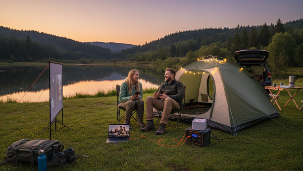 Como escolher a estação de energia portátil ideal para camping