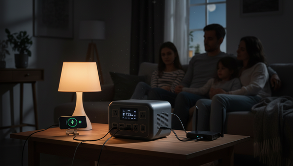 Uma estação de energia portátil pode funcionar como fonte de energia reserva de longo prazo?