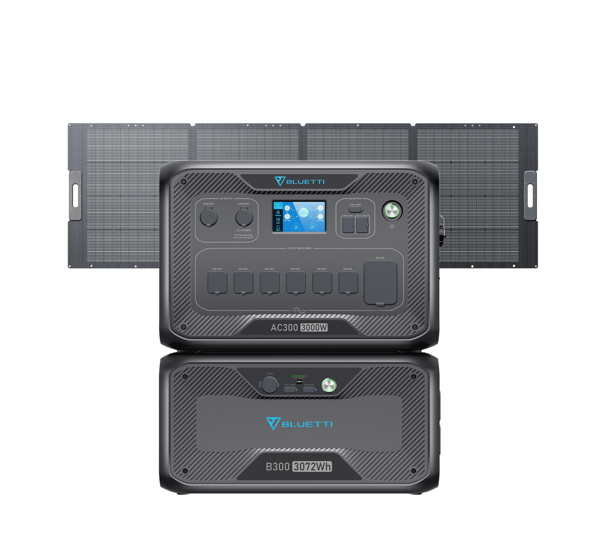 BLUETTI AC300 + B300 | Reserva de Bateria Doméstica