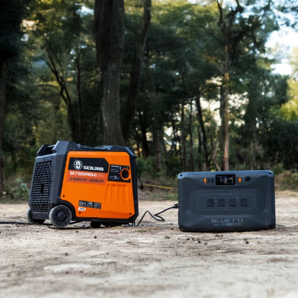 3. Carregamento de gerador 120V/240V