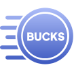 Ganhe Bucks em cada compra