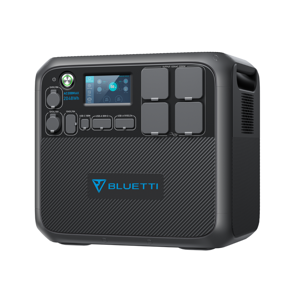 BLUETTI AC200MAX Central Elétrica Expansível | 2.200 W 2.048 Wh