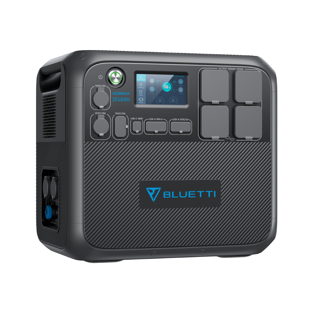 BLUETTI AC200MAX Central Elétrica Expansível | 2.200 W 2.048 Wh
