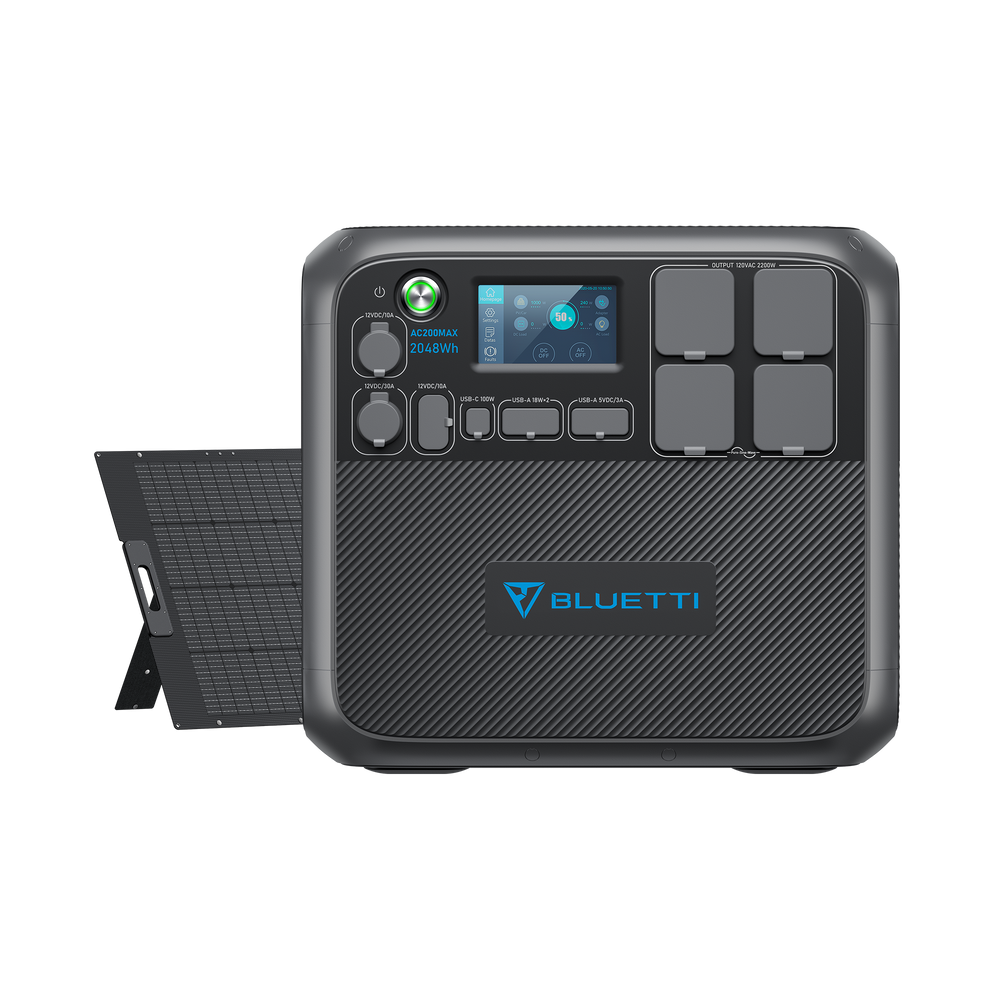 BLUETTI AC200MAX Central Elétrica Expansível | 2.200 W 2.048 Wh