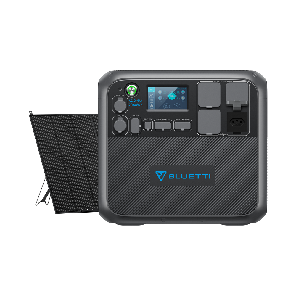 BLUETTI AC200MAX Central Elétrica Expansível | 2.200 W 2.048 Wh