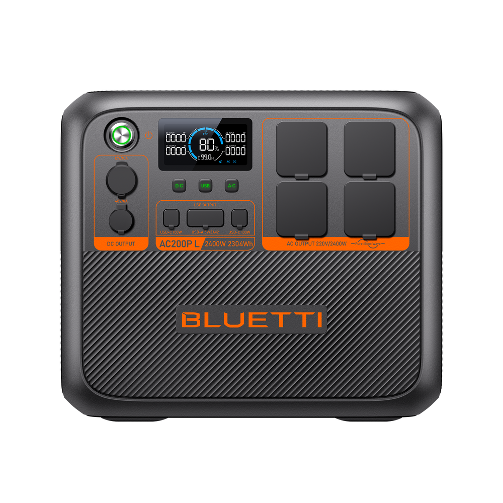 BLUETTI AC200PL Central Elétrica Expansível | 2.400 W 2.304 Wh