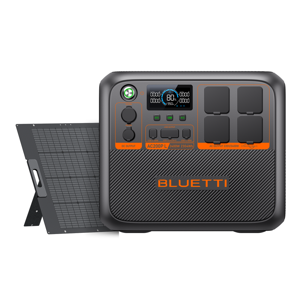 BLUETTI AC200PL Central Elétrica Expansível | 2.400 W 2.304 Wh