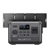 BLUETTI AC2A Estação de Energia Portátil | 300 W 204 Wh