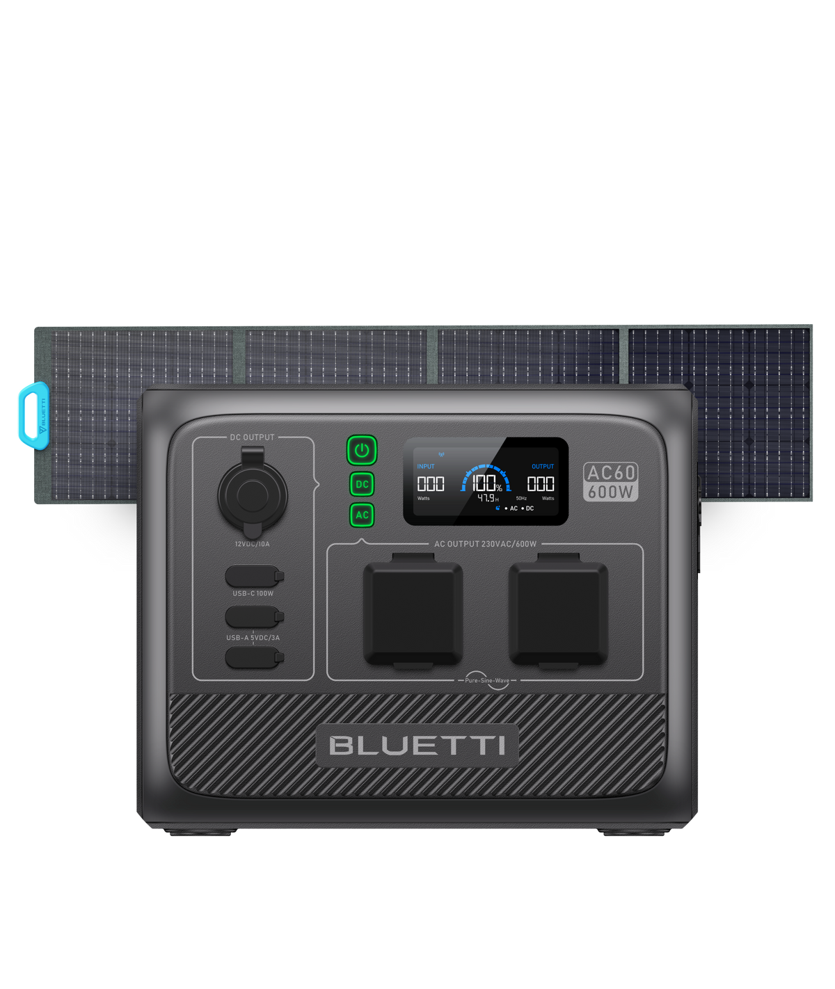 BLUETTI AC60 Estação de Energia Portátil | 600 W 403 Wh