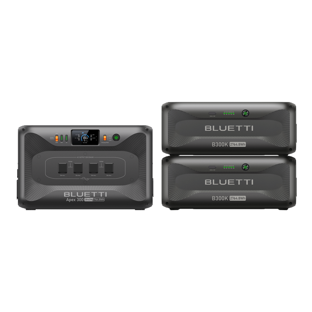 BLUETTI Apex 300 Estação de Energia Versátil | 3.840 W 2.764,8 Wh