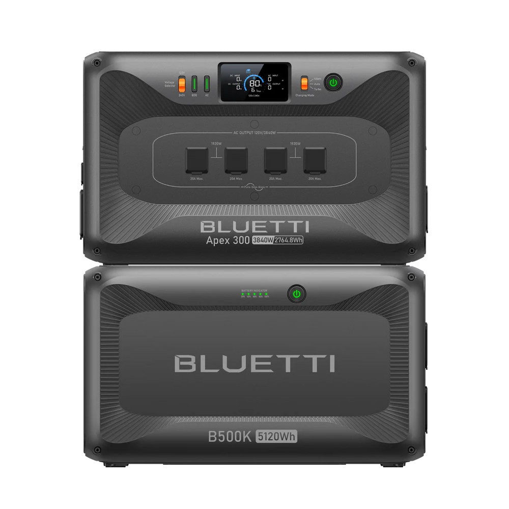 BLUETTI Apex 300 Estação de Energia Versátil | 3.840 W 2.764,8 Wh