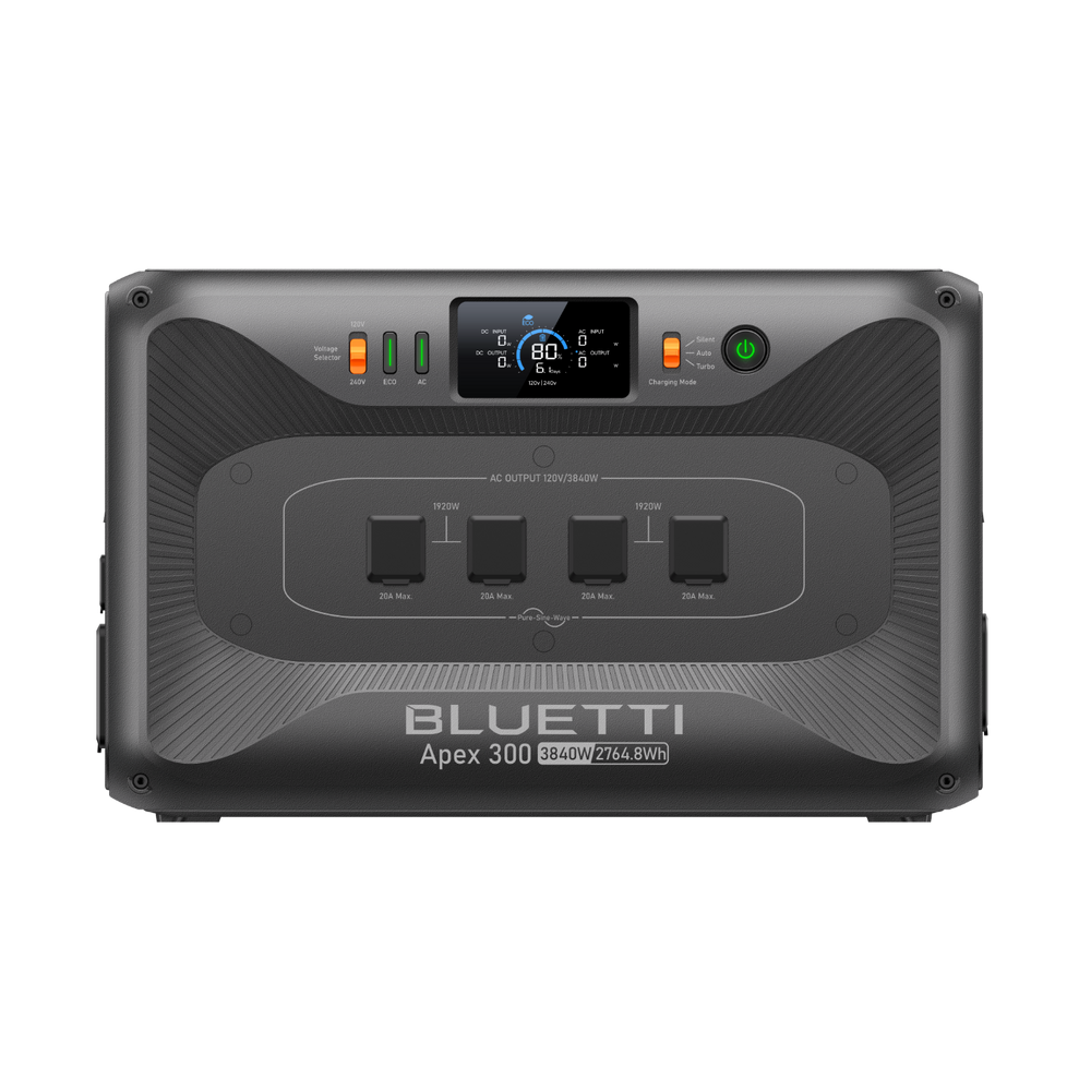 BLUETTI Apex 300 Estação de Energia Versátil | 3.840 W 2.764,8 Wh