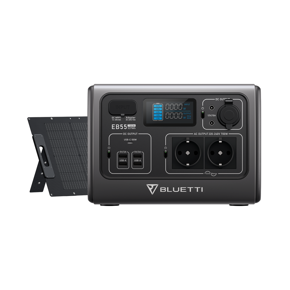 BLUETTI EB55 Estação de Energia Portátil | 700 W 537 Wh