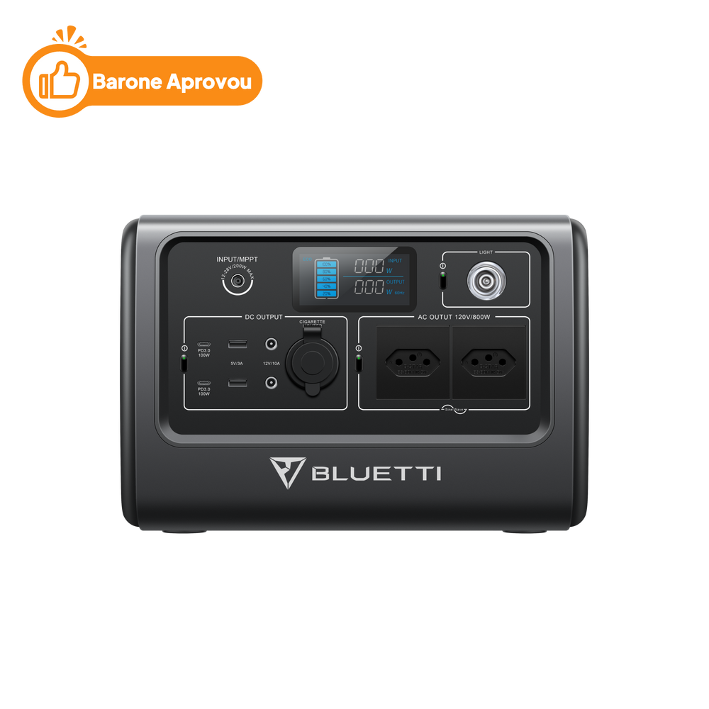 BLUETTI EB70S Estação de Energia Portátil | 800 W 716 Wh