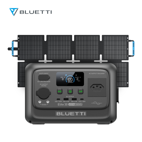 BLUETTI Elite 30 V2 Estação de Energia Portátil | 600 W 288 Wh
