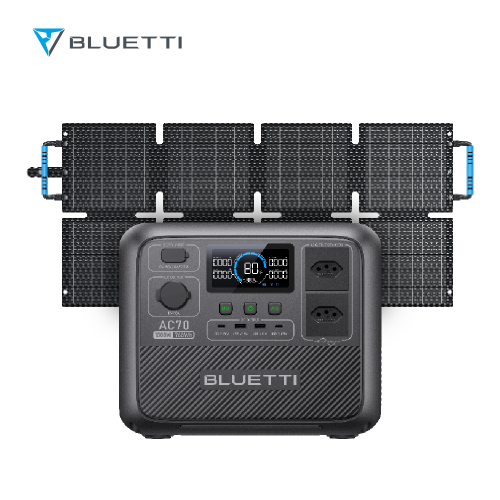 BLUETTI AC70 Estação de Energia Portátil | 1000 W 768 Wh