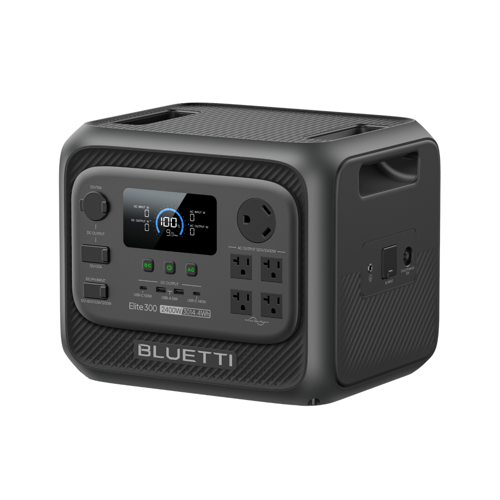 BLUETTI Elite 300 Estação de Energia Portátil | 2.400W 3.014,4Wh