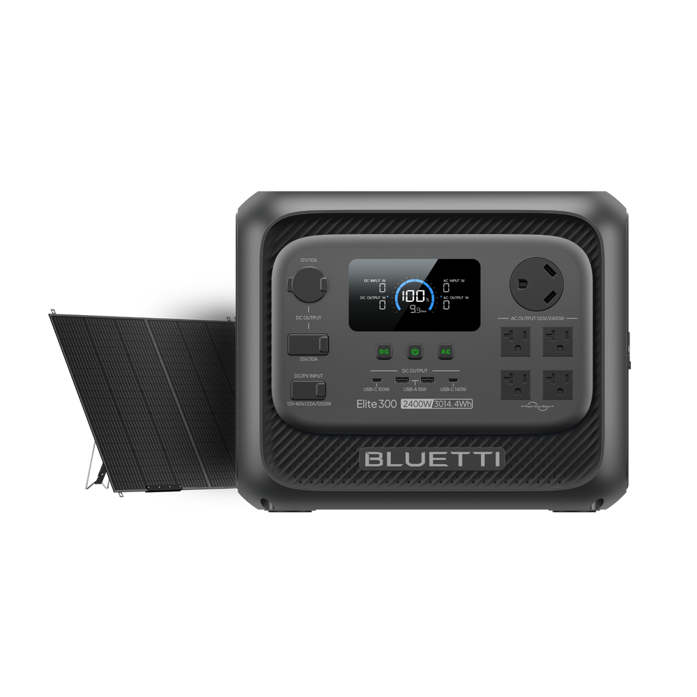 BLUETTI Elite 300 Estação de Energia Portátil | 2.400W 3.014,4Wh