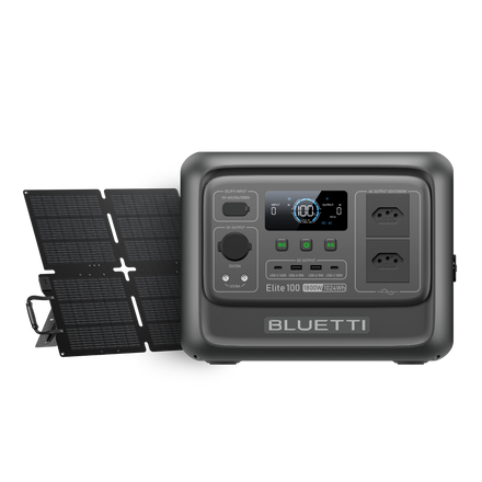 BLUETTI Elite 100 V2 Estação de Energia Portátil | 1.800W 1.024 Wh