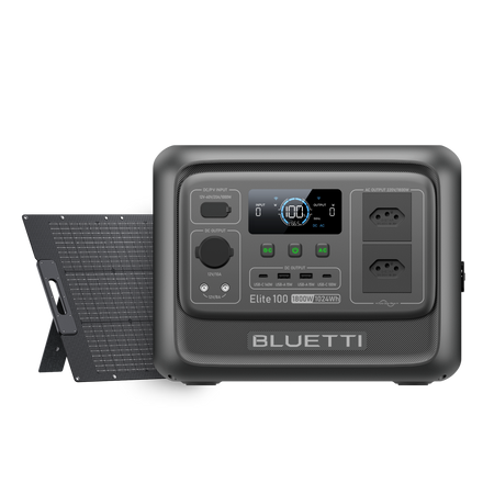 BLUETTI Elite 100 V2 Estação de Energia Portátil | 1.800W 1.024 Wh