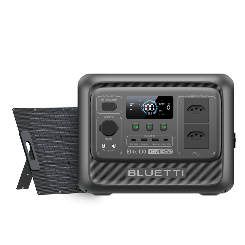BLUETTI Elite 100 V2 Estação de Energia Portátil | 1.800W 1.024 Wh