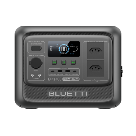 BLUETTI Elite 100 V2 Estação de Energia Portátil | 1.800W 1.024 Wh