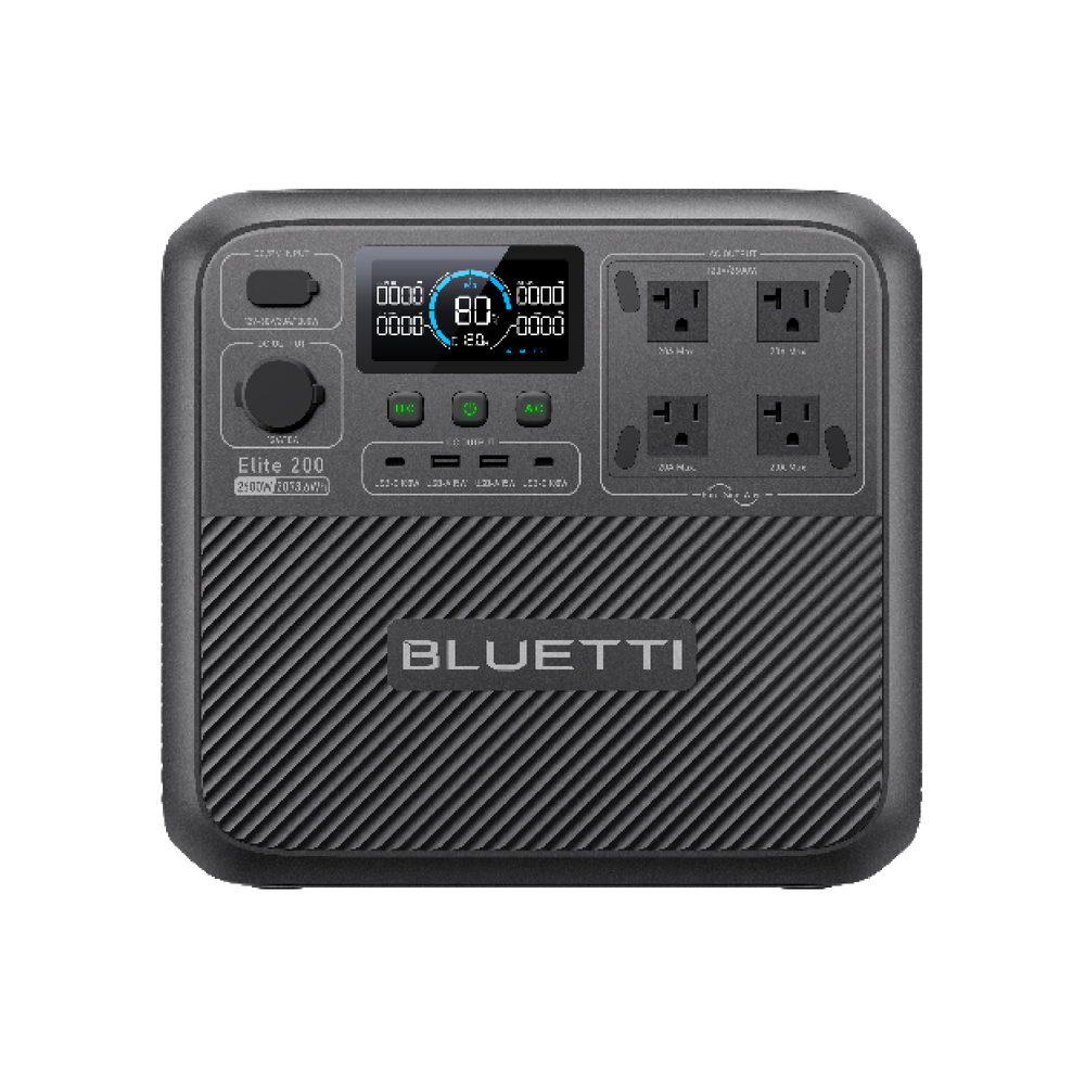 BLUETTI Elite 200 V2 Estação de Energia Portátil | 2.600 W 2.073,6 Wh