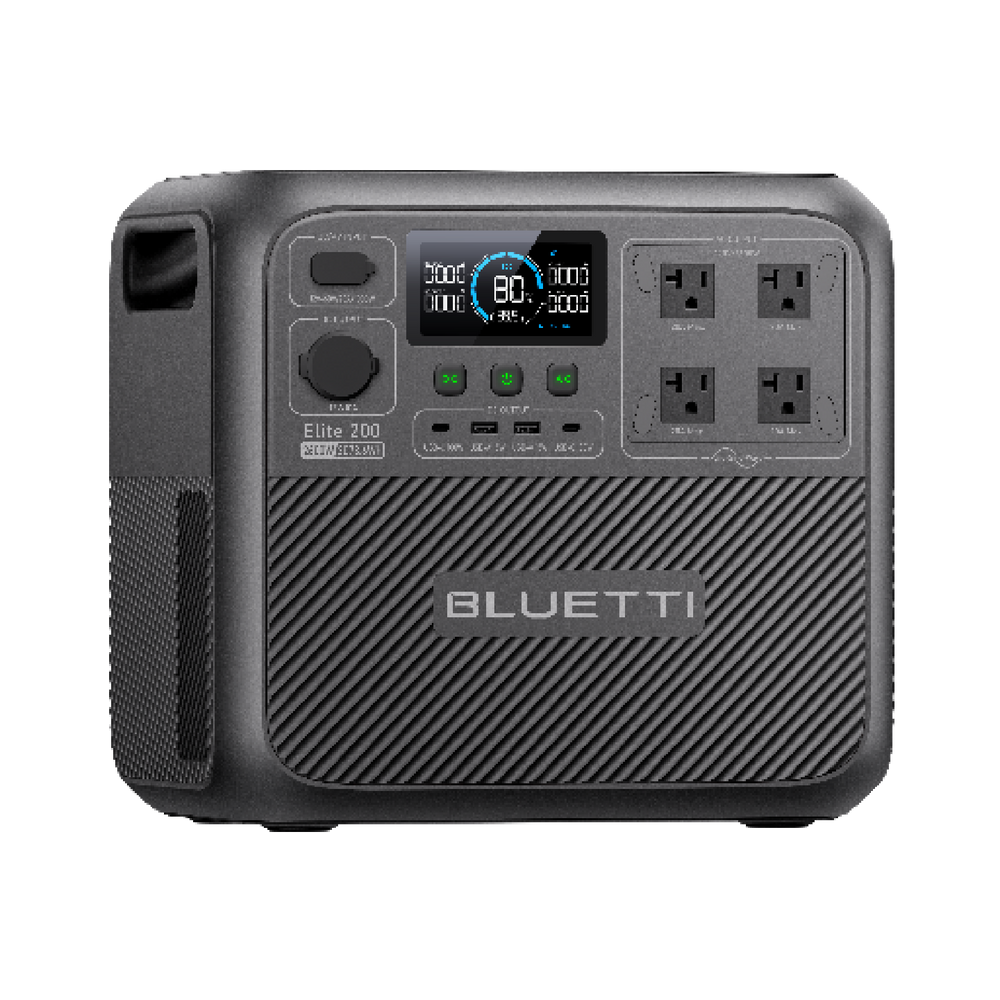 BLUETTI Elite 200 V2 Estação de Energia Portátil | 2.600 W 2.073,6 Wh