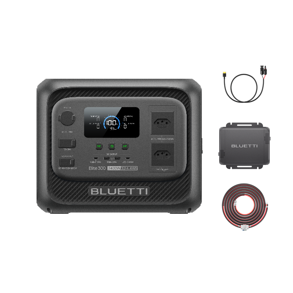 BLUETTI Elite 300 Estação de Energia Portátil | 2.400W 3.014,4Wh