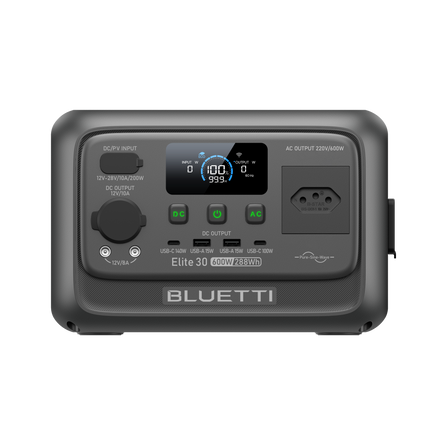 BLUETTI Elite 30 V2 Estação de Energia Portátil | 600 W 288 Wh